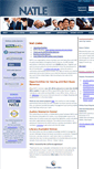 Mobile Screenshot of natle.org